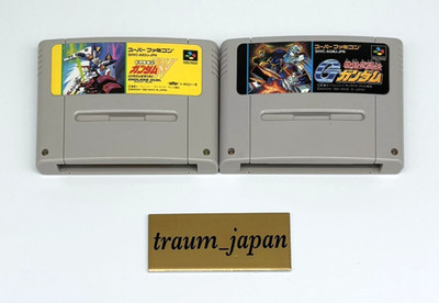 Gundam W Wing Endless Duel G Gundam Set Nintendo Super Famicom SNES Japan get...