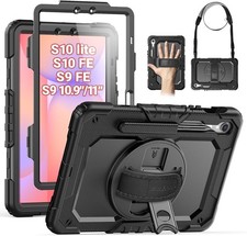 Case for Samsung Galaxy Tab S10 Lite 10.9'', Heavy Duty Shockproof with Stand
