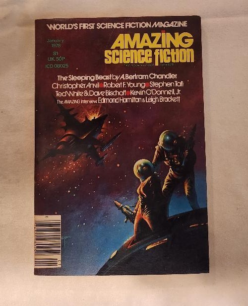 Amazing Science Fiction, Jan 1978, with complete short novel