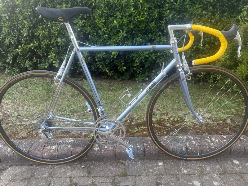 NOS Cinelli Supercorsa 54cm Campagnolo C Record 1st Generation Delta