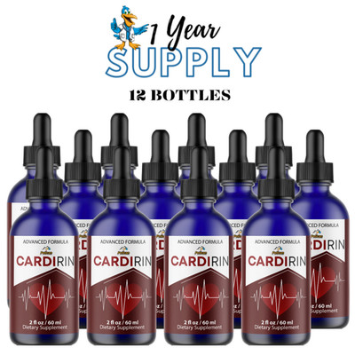 Cardirin- Amino Diet Drops- Blood Support- 12 Bottles- 720ml (2fl oz)