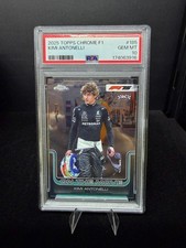 Kimi Antonelli Rookie Card PSA 10 💎  - 2025 Topps Chrome F1 On The Move