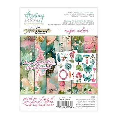 Art Journal 15x20 Scrapbooking-Papiere - Mintay - Magische Farben