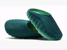 Size 13 - Nike Mind 001 Pregame Mules Teal Menta Canary Chrome Green Blue NIB