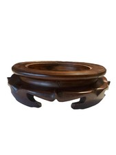 Chinese Wood Stand - Very Large - Fits 14 inch Vase