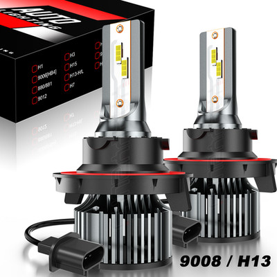 For Dodge Nitro 2007-2012 LED Headlight Bulbs Kit High Low Beam 6000K White