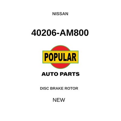 Original 2003-2005 Nissan 350Z Scheibenbremsscheibe 40206-AM800