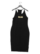 Superdry Bodycon Midi Dress UK16 in Black