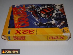 Cosmic Carnage COMPLETE BOX - Sega Genesis 32x - FAST SHIPPING! 1213a