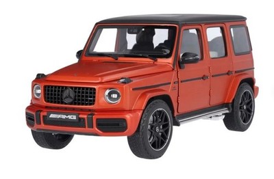 Modellauto, Mercedes-AMG G 63, G manufaktur kupferorange magno, Minichamps, 1:18