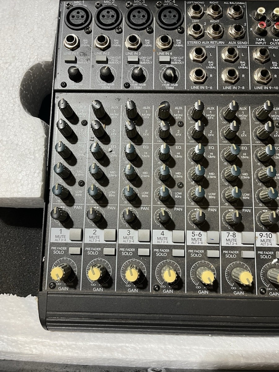 Used Mackie 1202 VLZ Pro 12 Channel Mic/Line Mixer | eBay