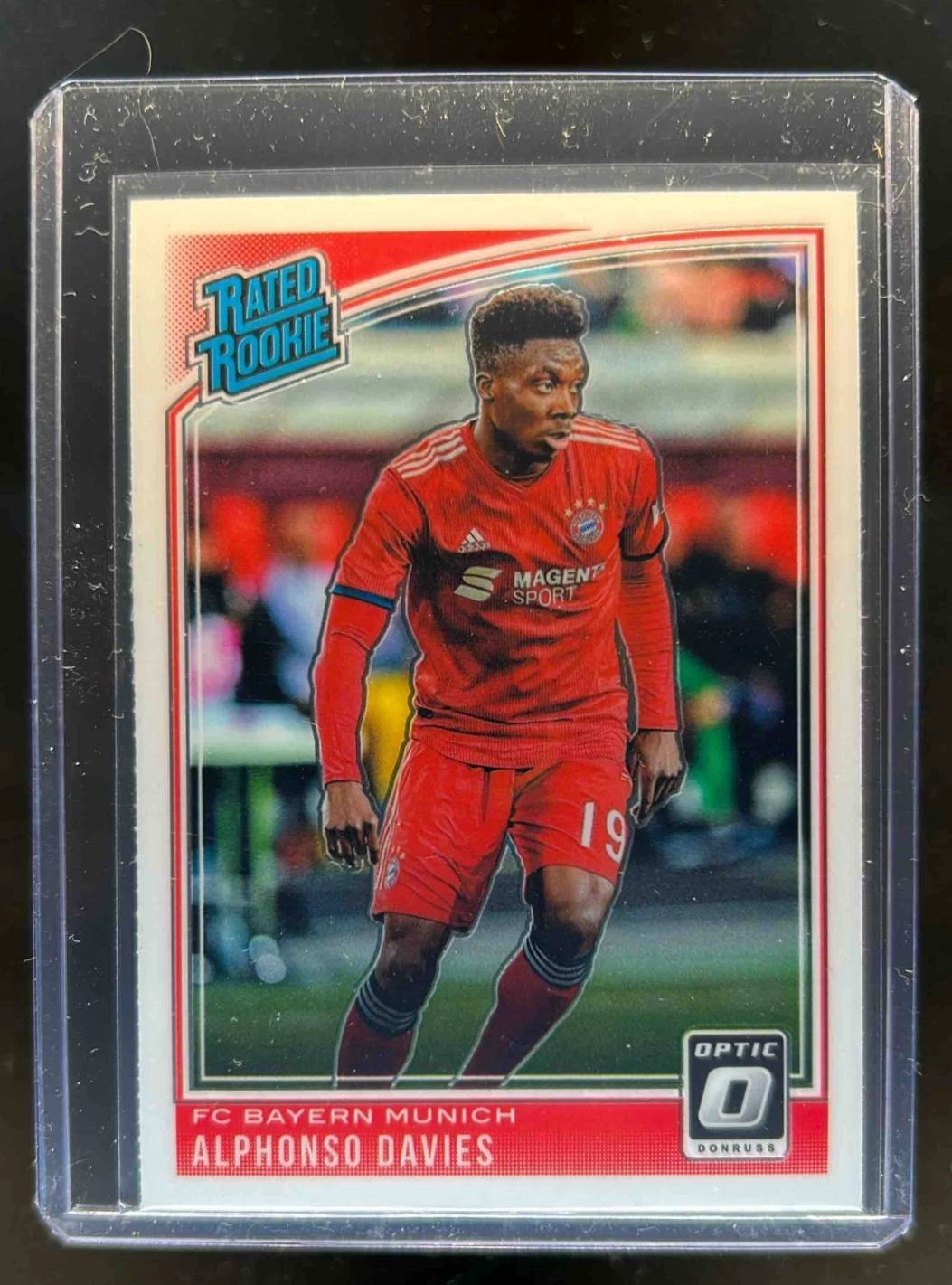 2018 Panini Donruss Alphonso Davies Optic Rated Rookie #176