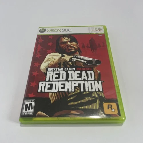 Red Dead Redemption (Microsoft Xbox 360, 2010) Complete W/ Manual & Map Tested