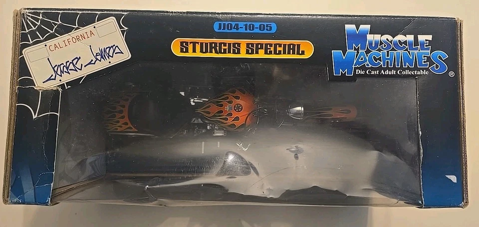 NEW! West Coast Choppers JJ04-10-05 Jesse James 1:10 Scale Replica Motorcycle - Image 2 of 2