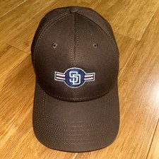 Rare San Diego Padres LTD ED Military Sunday Theme Day Brown Employee Hat Cap