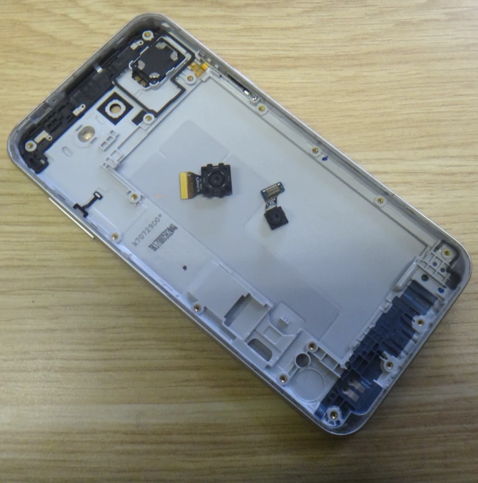 Chasis Marco Medio Interior Original Samsung Galaxy con Cubierta Trasera J7 V SM-J727V Foto 3 de 4