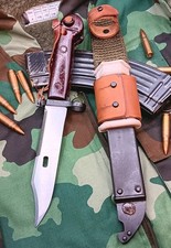 Romanian Type I Bayonet w/ Complete Sheath - EXC - Soviet Era Cold War Combloc