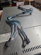 Lot of 4 - SUPERMICRO CBL-SAST-0531 MiniSAS SFF-8643 to SFF-8643 CABLE 80cm