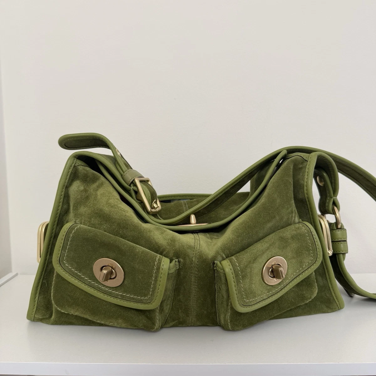 Coach Shoulder Bag Green Bags & Handbags for Women for sale | eBay