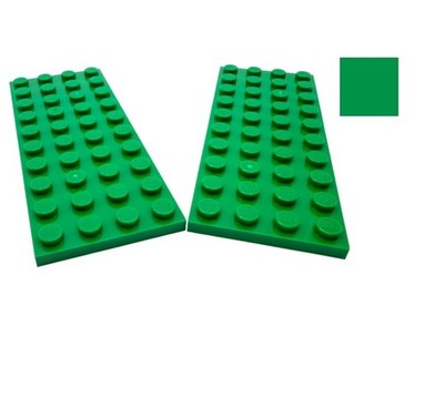 LEGO  2x Platte 4x10 Dark Green  3030 / 6398657 Grundplatte Plate Rasen