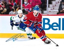 Mattias Norlinder Signed 8x10 Photo Montreal Canadiens  #1 Little Bit Smudged