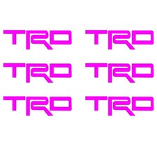 Small Trd Toyota Logo 6 Small Vinyl Decals Car 2 3 Toyota Symbol Stickers