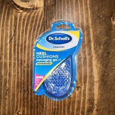 Dr. Scholls Heel Cushions Women s 6-10 Advanced Massaging Gel 1-Pair