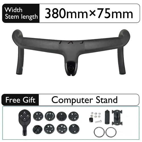 Carbon Full Internal Cable Routing Road Bike Integrated Cockpit Di2 Handlebar - Picture 34 of 43