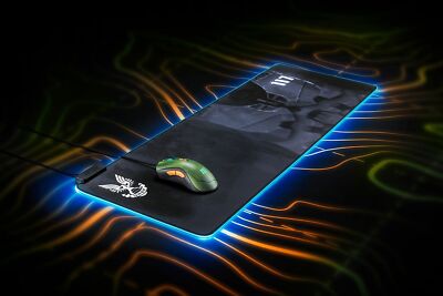 Razer Goliathus Extended Chroma Halo Infinite Gaming Mousepad Soft RGB ...
