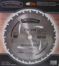 Original Iwasaw 00003 7¼" x 24T Saw Blades 5/8" Arbor
