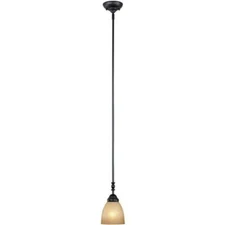 Designers Fountain Apollo 1 Mini Light Oil-Rubbed Bronze Hanging Pendant Lamp