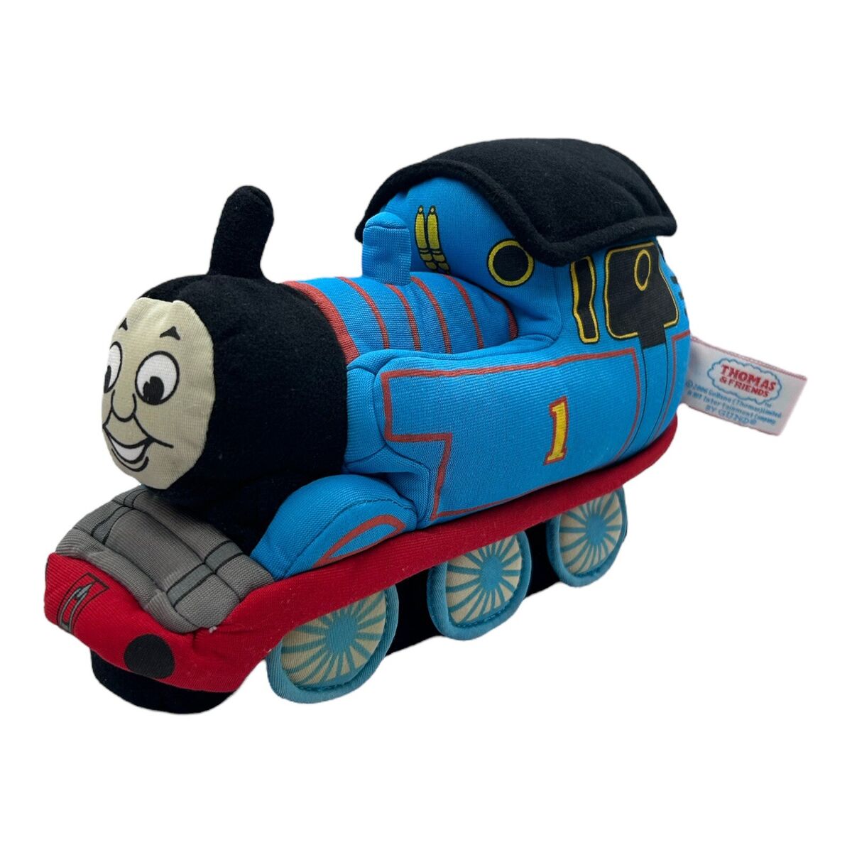 2006 Gund Thomas The Tank Engine And Friends locomotiva de pelúcia trem  brinquedo macio 9”