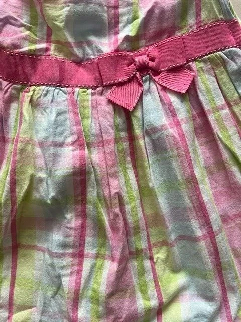 Falda trenzada Gymboree talla 8 niñas rosa a todo color con correa ajustable de cremallera Foto 3 de 4