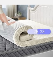 3 Inch Queen Gel Memory Foam Mattress Topper with Queen 60 80 inch 3 Inch White