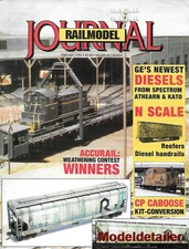 Railmodel Journal Feb.96 Reefers Hand Rails Diesel Weathering EMD SD40-2 L&N BN