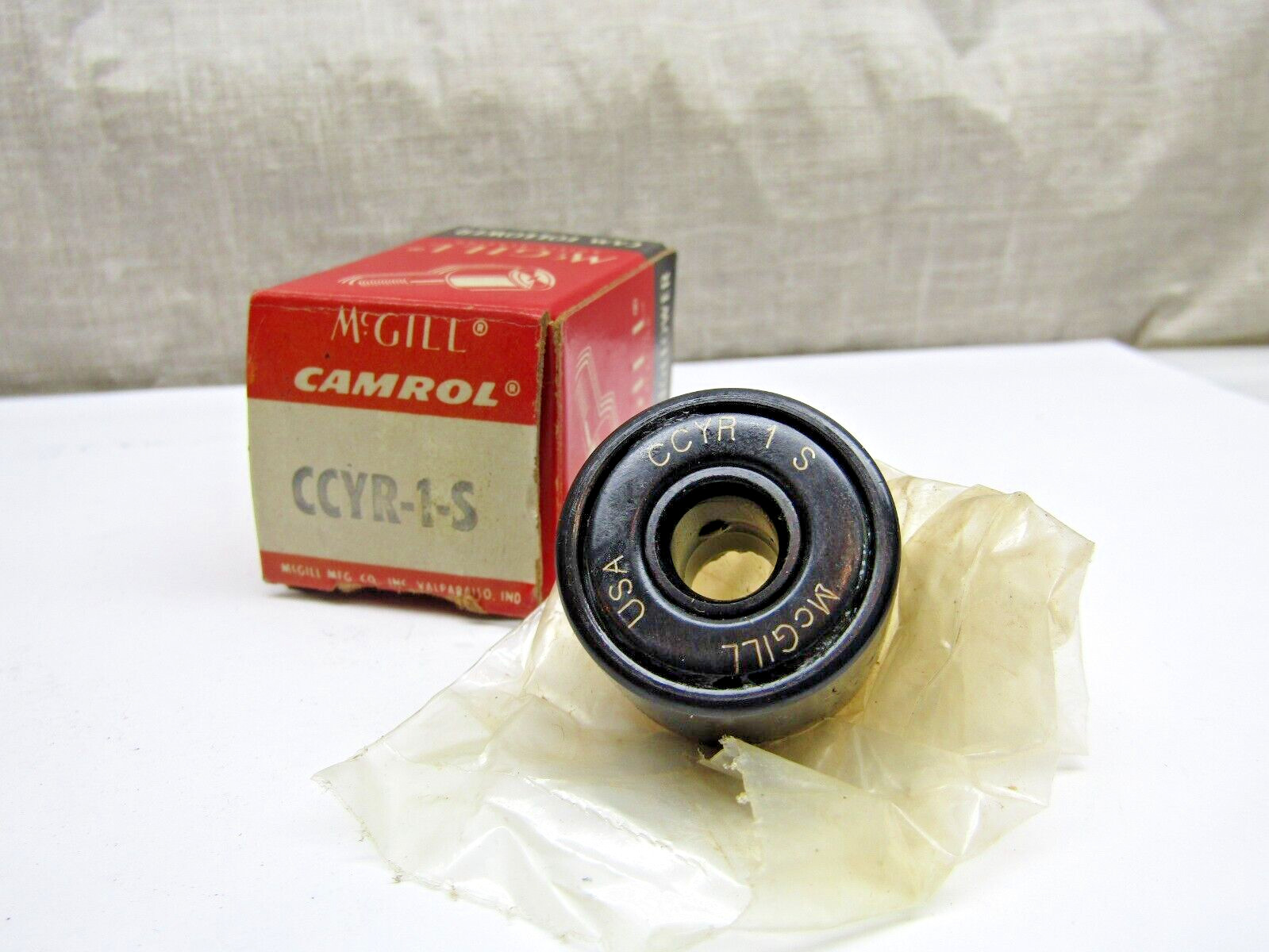 McGill CCYR-1-S 1" Crowned Cam Yoke Roller Bearing