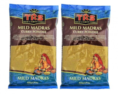 [ 2x 400g ] TRS Mildes Madras Currypulver MILD Madras Curry Powder