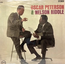 Oscar Peterson and Nelson Riddle - SEALED 1963 Verve V6-8562 - MINT