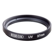 RISE UK 37mm Ultra-Violet UV Digital Filter Lens Protector for DSLR SLR Camera