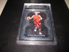 ELENA DELLE DONNE SIGNED AUTOGRAPHED 2021 PANINI PRIZM WNBA CARD BECKETT SLAB