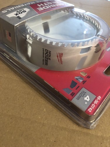 Milwaukee 49-56-0742 102 mm lochplanierplanierhartmetall holwippe brandneu 49560742 - Bild 5 von 6