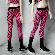 Dollmore 1/3 BJD pants SD - QQOP Edge Leggings Pink .