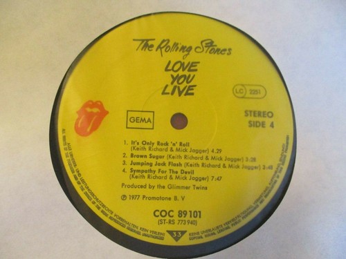 2LP THE ROLLING STONES Love You Live 1st/p WEA MUSIK GMBH GER 1977 MINT-/NM - Picture 10 of 10