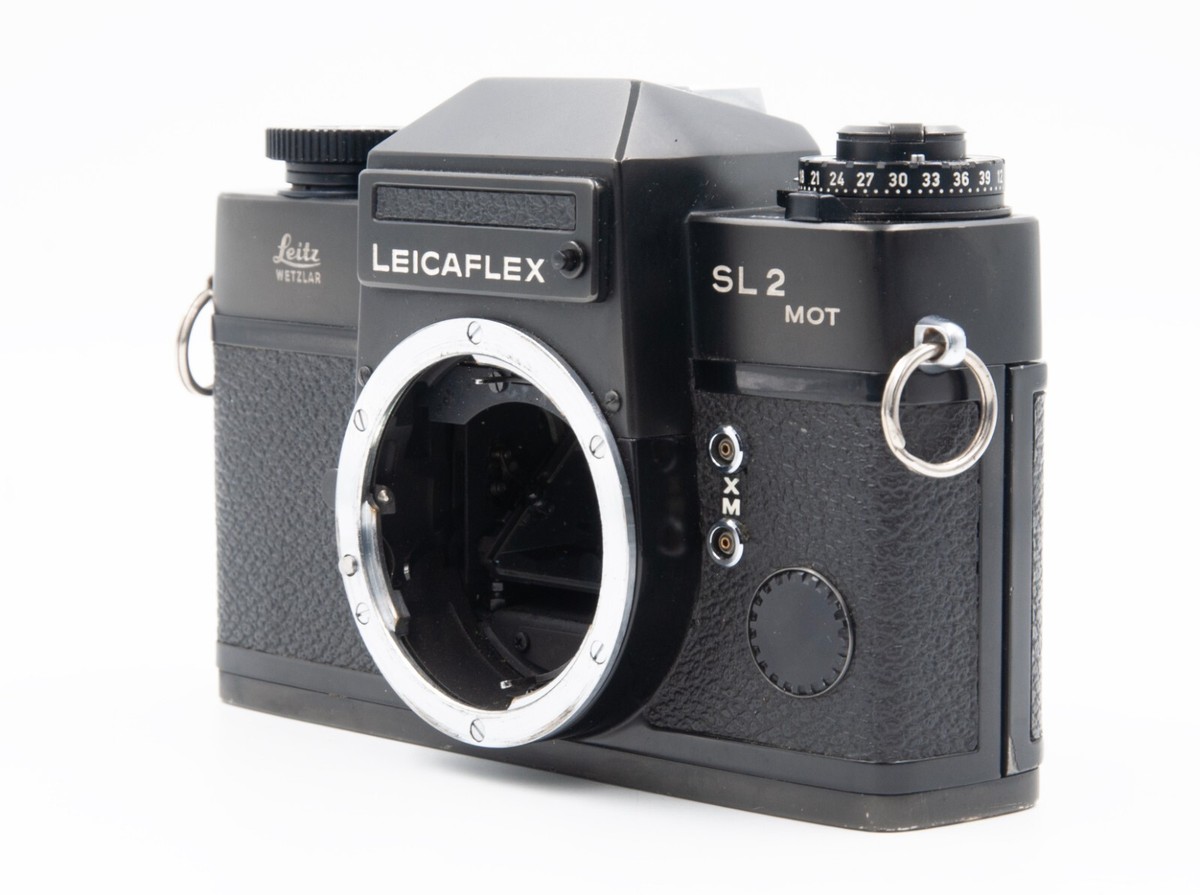 Leica Leicaflex SL2 MOT Black SLR 35mm Film Camera In Very