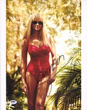Genevieve Morton Signed 11x14 Photo PSA/DNA COA Sports Illustrated Swimsuit 2013