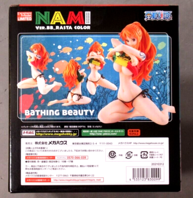 RARE One Piece P.O.P LIMITED EDITION NAMI Ver.BB Rasta color