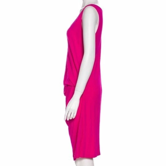 Abito Michael Kors Shift rosa taglia 6 o media senza maniche