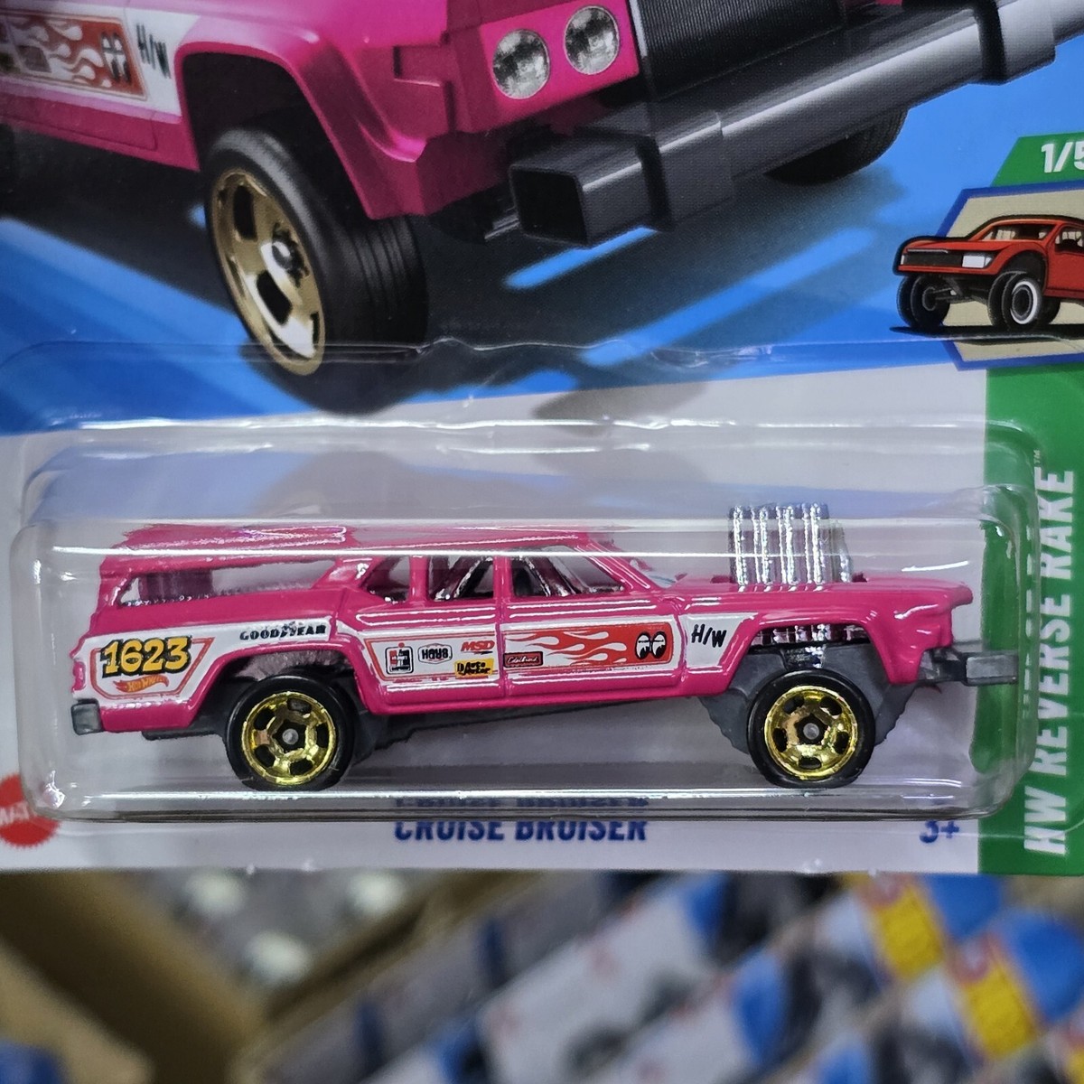 2025 HOTWHEELS CRUISE BRUISER HW REVERSE RAKE SERIES HOT WHEELS