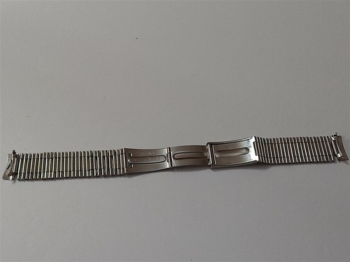 Rare 1960-70's Certina DS 18mm Curved End NSA Swiss Made S Steel Bracelet - USED - Picture 7 of 8