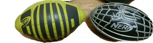 spiderman nerf football